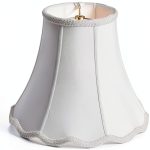 Saangseon White Lamp Shade Art Deco Style Polyester Fabric-0