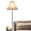 GO&SO Linen Lamp Shade Bell Shape Natural Fabric Table Floor-8