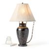 GO&SO Linen Lamp Shade Bell Shape Natural Fabric Table Floor-4