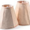 GO&SO Linen Lamp Shade Bell Shape Natural Fabric Table Floor-0