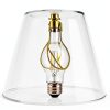 WOLEILEJIN Beige Linen Lamp Shade Modern Spider Fit-6