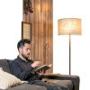 Koorle Linen Lamp Shade Beige Modern Wall Mount Lined-5