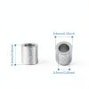 Auvotuis Aluminum Wire Rope Sleeves Crimp Loops Industrial-1