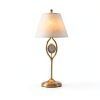 WOLEILEJIN Beige Linen Lamp Shade Modern Spider Fit-2