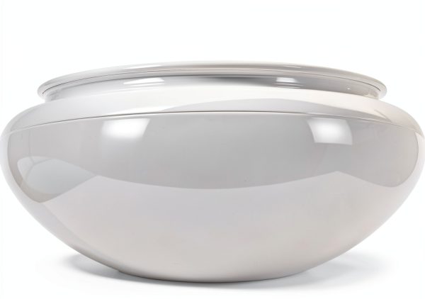 Satco Mushroom Glass Shade Replacement Modern White-1