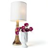 GO&SO Tall Drum Linen Lamp Shade White Texture Modern-8
