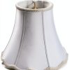 Saangseon White Lamp Shade Art Deco Style Polyester Fabric-3