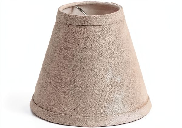 Urbanest Linen Lamp Shade Handmade Modern Checkered Oatmeal-0