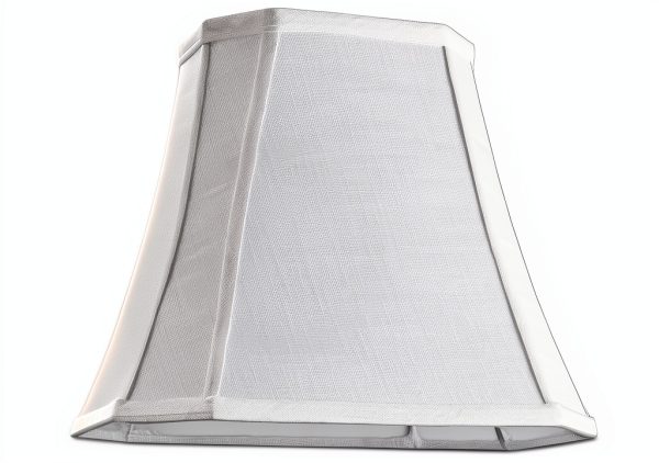 GO&SO Linen Lamp Shade Medium Rectangular Fabric Decor-7