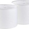 GO&SO Linen Drum Lamp Shade Spider Fitter Home Decor-0