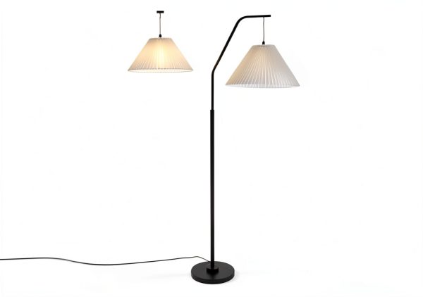 Luofulong Pleated Lamp Shade Foldable Plastic Retro Style-6