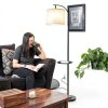 Linen Lamp Shade LEYINPEI Beige Modern Screw-on Lighting-3