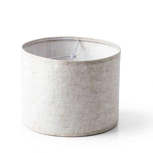 Koorle Linen Lamp Shade Beige Modern Wall Mount Lined-1