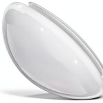 Satco Mushroom Glass Shade Replacement Modern White-0