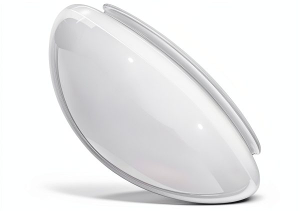 Satco Mushroom Glass Shade Replacement Modern White-0