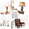 Sliverdew Lamp Shade Modern Design Durable Fabric Home-4