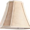 GO&SO Octagonal Fabric Lamp Shade Foldable Beige Replacement-1