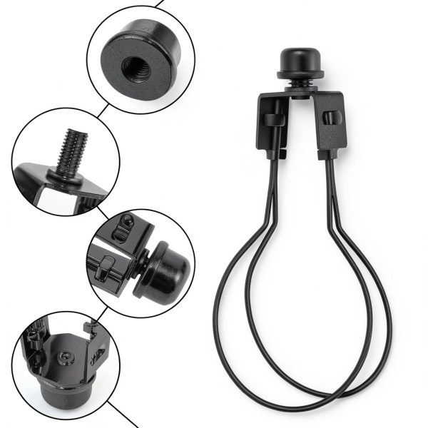 OXDFK Lamp Shade Clip Adapter Metal Universal Fit DIY-1