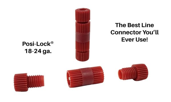 Posi Lock Electrical Connectors Red Insulated Copper-1