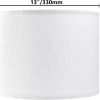 GO&SO Linen Drum Lamp Shade Spider Fitter Home Decor-1