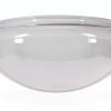 Satco Mushroom Glass Shade Replacement Modern White-2