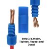 Posi Lock Electrical Connectors Red Insulated Copper-4