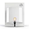 YoflowX Linen Drum Lampshade Modern Beige Floor Lamp-5