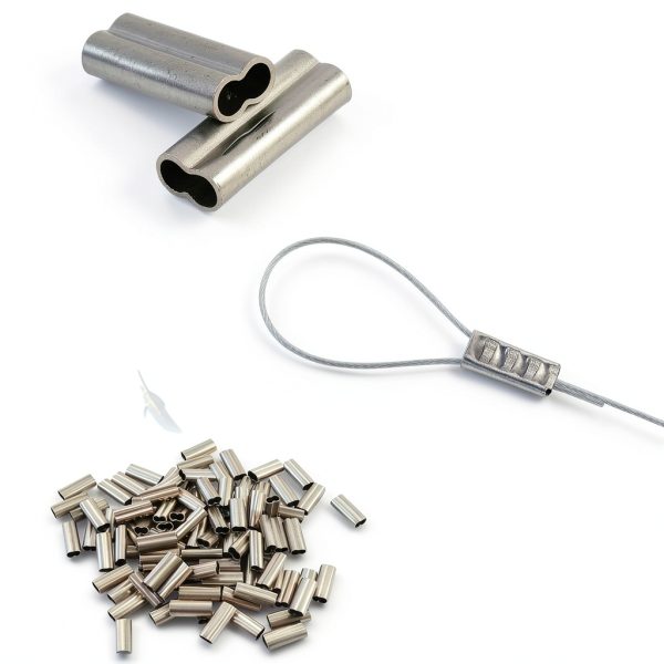 Double Barrel Crimp Sleeves OROOTL Copper Coated-1