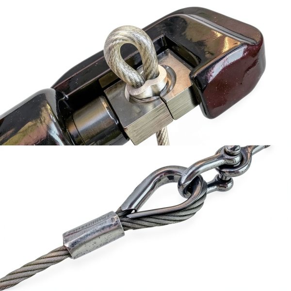 uxcell Wire Rope Crimping Loop Sleeves Aluminum-6