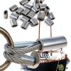 Copper Crimp Sleeve uxcell Wire Rope Ferrule-5