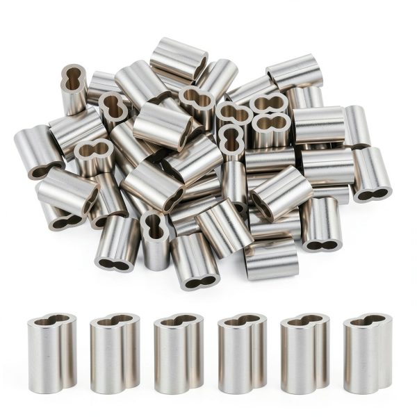 Cable Crimp Sleeves Xelsluthe Barrel Aluminum-0