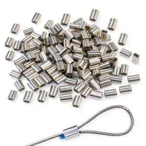 Wire Rope Crimping Loop Sleeves by Luckkyme-0