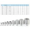 uxcell Wire Rope Crimping Loop Sleeves Aluminum-1