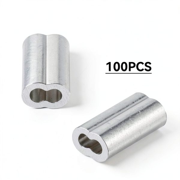 Wire Rope Ferrule Kit QfwdfcTrenz Aluminum Sleeve-1