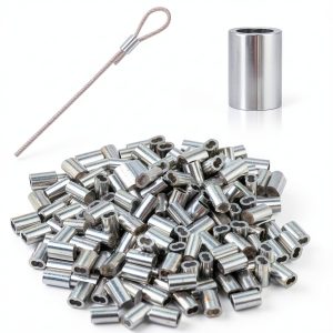 FOJOO Heavy-Duty Aluminum Crimp Sleeves 200pcs-0
