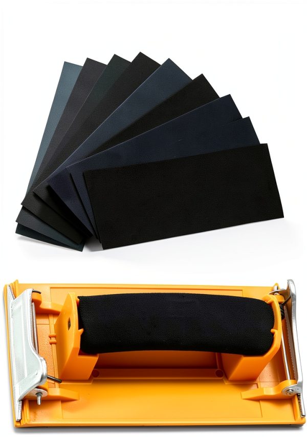 Sandpaper Variety Pack 120-3000 Grit 24pcs + Hand Sander by XLSFPY-0