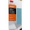 3M Trizact 3-2/3" x 9" 5000 Grit Fine Sandpaper for Sander Blocks-0